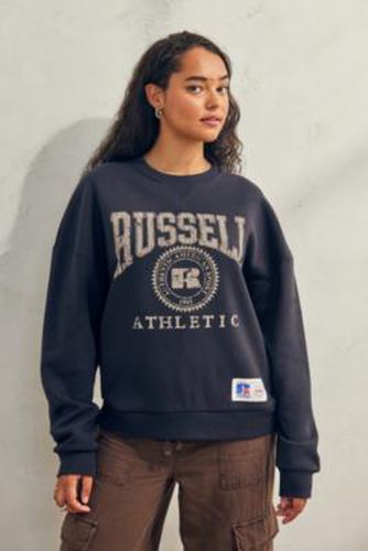 Sweatshirt à logo en jersey - Russell Athletic - Modalova