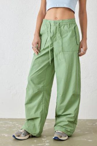 Pantalon cargo en nylon vert - Russell Athletic - Modalova