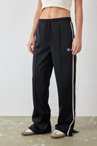 Pantalon de survêtement à empiècement latéral noir - Russell Athletic - Modalova