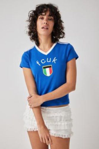 T-shirt de Football Italia en taille: Small - FCUK - Modalova