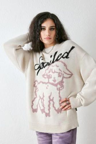 Minga Londres - Pull tricoté avec inscription Spoiled et motif mouton - Minga London - Modalova
