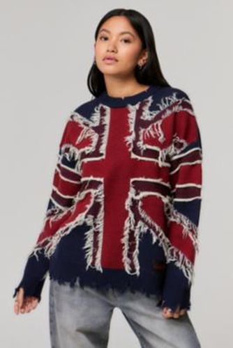 Pull Drapeau de l'Union Vieilli en taille: Small - Minga London - Modalova