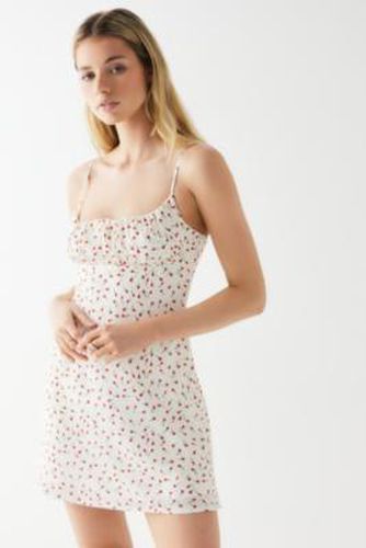 UO Exclusif Robe Mini Florale Mulberry en taille: XL - Kiss The Sky - Modalova