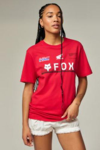 T-shirt Premium en Rouge taille: Small - Fox x Honda - Modalova
