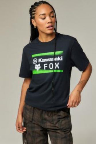 Fox x Kawasaki - T-shirt par en Noir taille: Small - Renard - Modalova