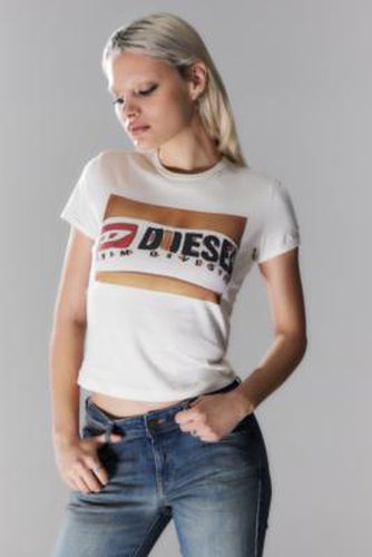 T-shirt T-Uncutie-long-N17 en Blanc taille: XS - Diesel - Modalova