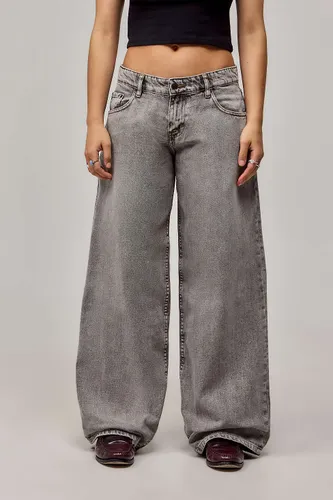 Washed Denim Low-Rise Roomy Jeans en taille: 26 - Motel - Modalova