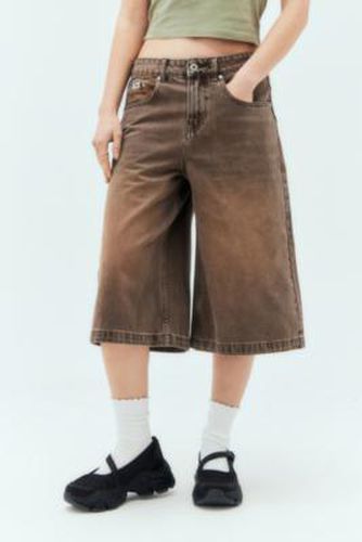 Le Short en Denim Délavé Marron Release de en taille: 26 - The Ragged Priest - Modalova