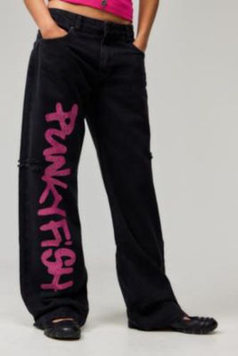 Jeans Baggy à Logo en taille: 25 - Punky Fish - Modalova