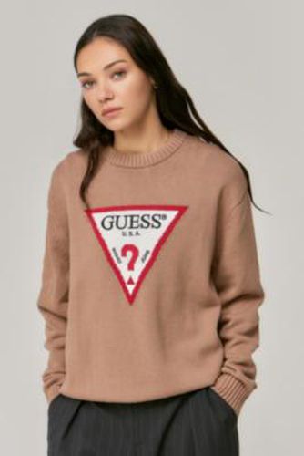 Pull Tricoté Triangle Jeans en taille: XS - GUESS - Modalova