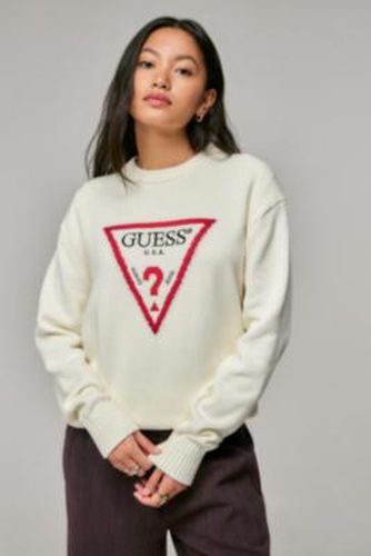 Pull Tricoté Triangle Jeans en taille: XS - GUESS - Modalova