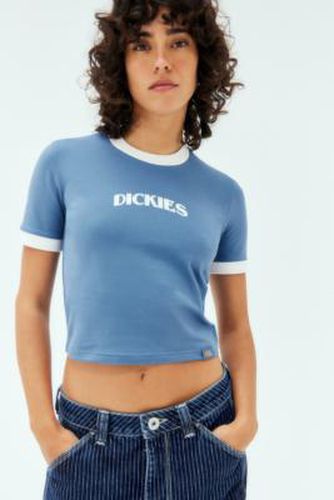 T-shirt court à bordures contrastantes Herndon en Bleu taille: XS - Dickies - Modalova