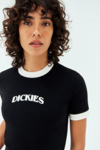 T-shirt court à bordures contrastantes Herndon en Noir taille: Small - Dickies - Modalova