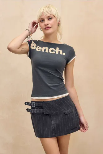 UO Exclusive Stripe Skirt en taille: Small - Bench - Modalova