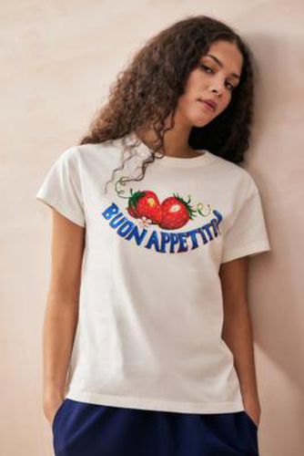T-shirt Buon Appettito en taille: UK 6 - Damson Madder - Modalova