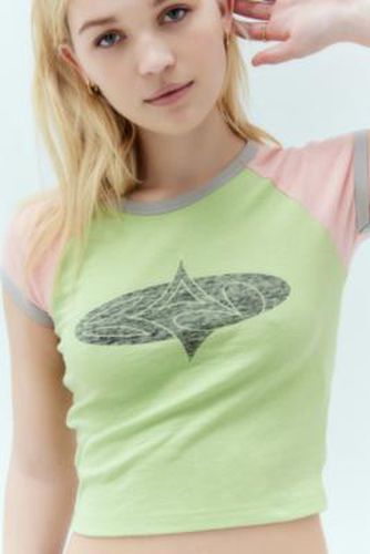 T-shirt court à manches raglan Watermelon Shinjuku en Vert taille: XS - Basic Pleasure Mode - Modalova