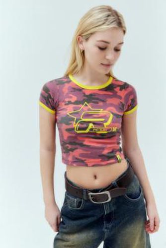T-shirt court à motif camouflage fraise en taille: XS - Basic Pleasure Mode - Modalova