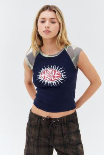 T-shirt raglan raccourci Hole en taille: XS - Basic Pleasure Mode - Modalova
