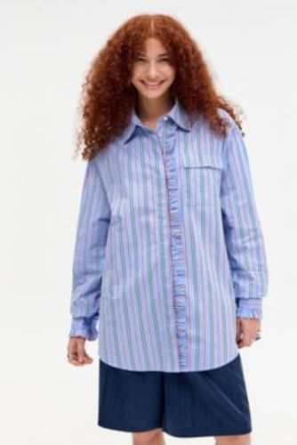 Chemise à volants rayée Kylie en taille: R-U 8 - Damson Madder - Modalova