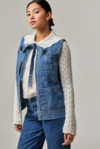 Gilet en Denim Milly en taille: UK 10 - Damson Madder - Modalova