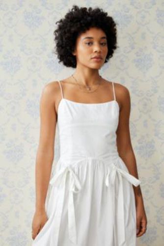 Robe Midi Penelope Blanc en White taille: UK 6 - Damson Madder - Modalova