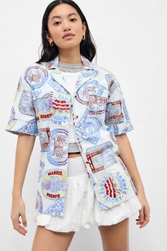 Chemise imprimée Chlo Holiday en taille: UK 6 - Damson Madder - Modalova