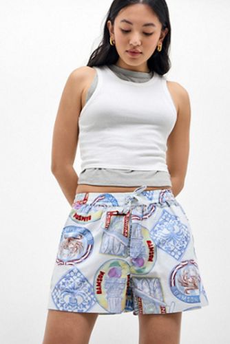 Short imprimé de vacances à enfiler en taille: UK 6 - Damson Madder - Modalova