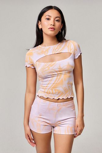 UO Exclusive Stamp Shorts en taille: XS - miaou - Modalova