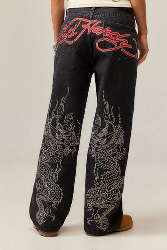 Jeans brodés exclusifs UO en taille: 2XS - Ed Hardy - Modalova
