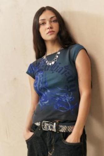 T-shirt UO Exclusif Bleu Rose Col Slash en taille: TTP - Ed Hardy - Modalova