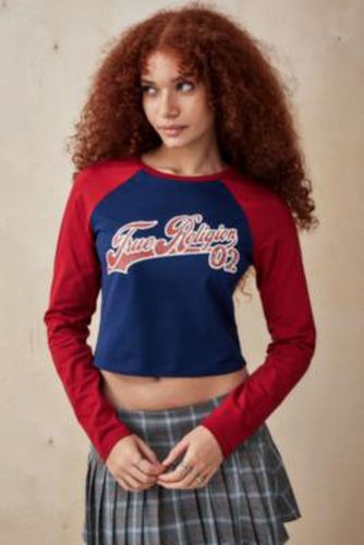 Burgundy & Navy Collegiate Top en taille: XS - True Religion - Modalova