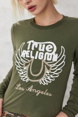 T-shirt court à manches longues taille: Large - True Religion - Modalova