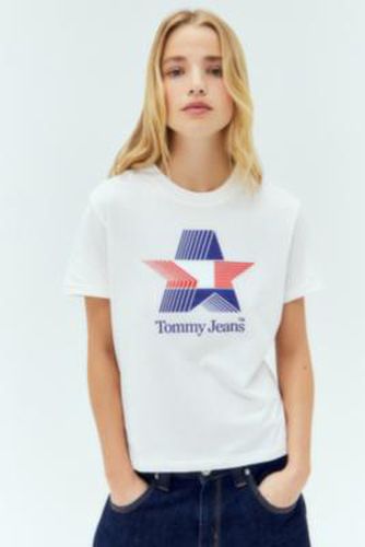 T-shirt Retro Sports en Blanc taille: Small - Tommy Jeans - Modalova
