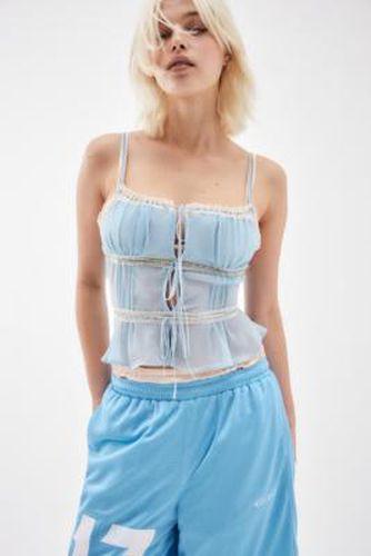 Caraco Ivy en dentelle avec liens à nouer en taille: Large - Kimchi Blue - Modalova