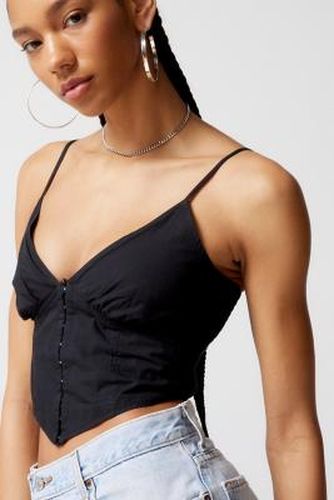 UO - Caraco bustier en popeline Kendall - Urban Outfitters - Modalova