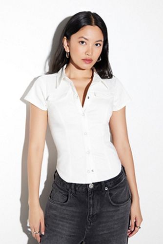 Polly Bengaline Shirt en taille: TTP - Silence + Noise - Modalova