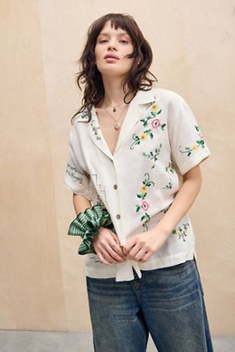 Chemise de skate brodée Emily en taille: XS - Kimchi Blue - Modalova
