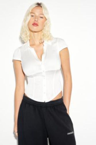 Chemise à manches courtes Sophie en Blanc taille: 2XS - Silence + Noise - Modalova