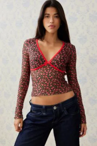 Haut à manches longues Kimchi Blue Madison Rose en taille: XL - Urban Outfitters - Modalova