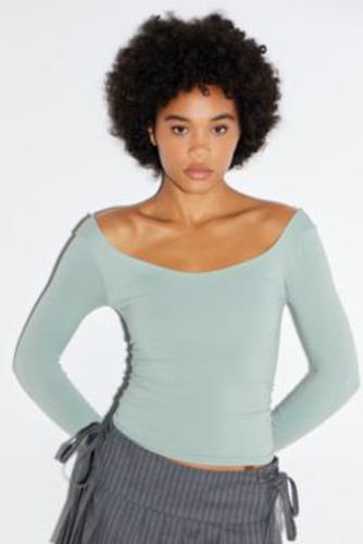 UO Roux Scoop Long Sleeve Seamless Top par en taille: Medium/Large - Urban Outfitters - Modalova