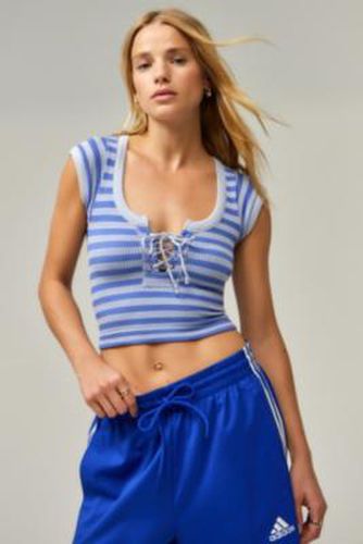 T-shirt à lacets sans coutures Knockout en Blue taille: XS/Small - Out From Under - Modalova