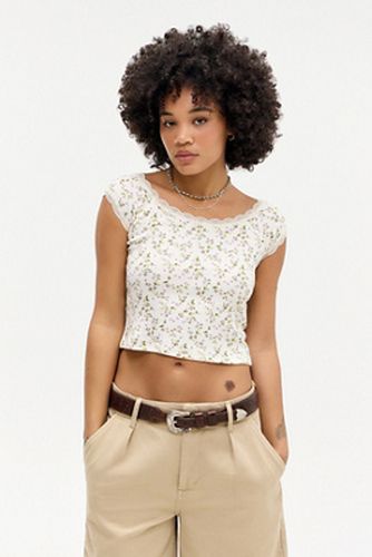 Haut pointelle imprimé Isla en taille: XL - Kimchi Blue - Modalova
