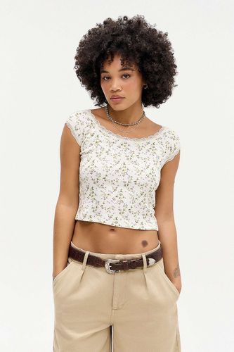 Haut pointelle imprimé Isla en taille: XL - Kimchi Blue - Modalova