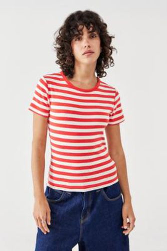 T-shirt court rayé en Rouge taille: XS - BDG - Modalova