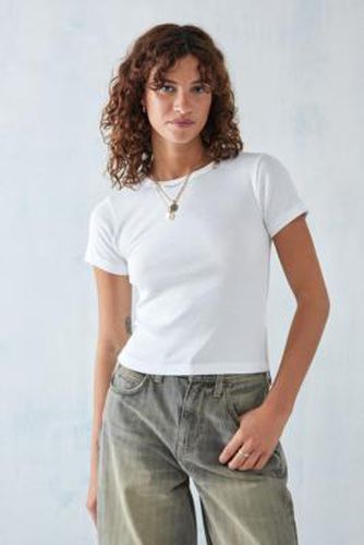 UO - T-shirt court à manches courtes blanc par taille: XS - Urban Outfitters - Modalova