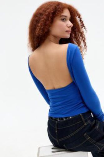 Haut dos nu à manches longues UO Lia par en taille: XS - Urban Outfitters - Modalova