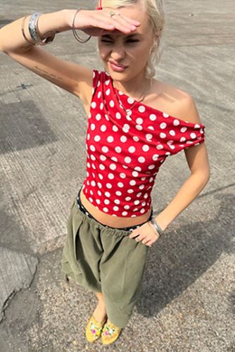 Haut en Maille Filet à Pois Fia en taille: XS - Silence + Noise - Modalova