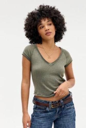 V-Neck Slub T-Shirt en taille: XL - BDG - Modalova