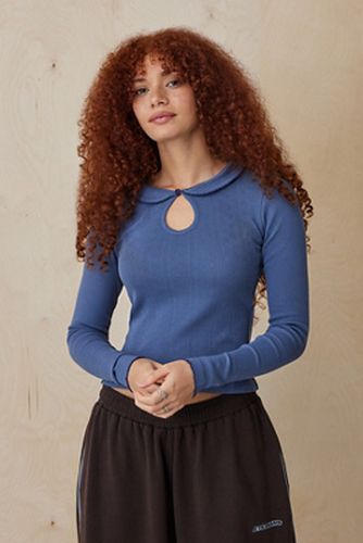Willow Pointelle Collar Top en taille: XS - Kimchi Blue - Modalova