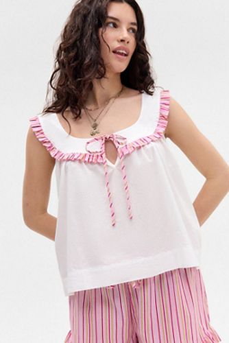 White Arden Shell Top en taille: UK 10 - Damson Madder - Modalova